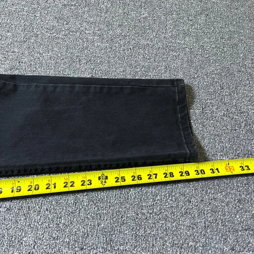 Levis 511 Slim Fit Jeans 30x30 Black Denim Pants Waterless